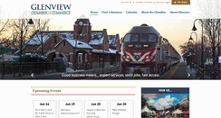 Desktop Screenshot of glenviewchamber.com