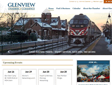 Tablet Screenshot of glenviewchamber.com